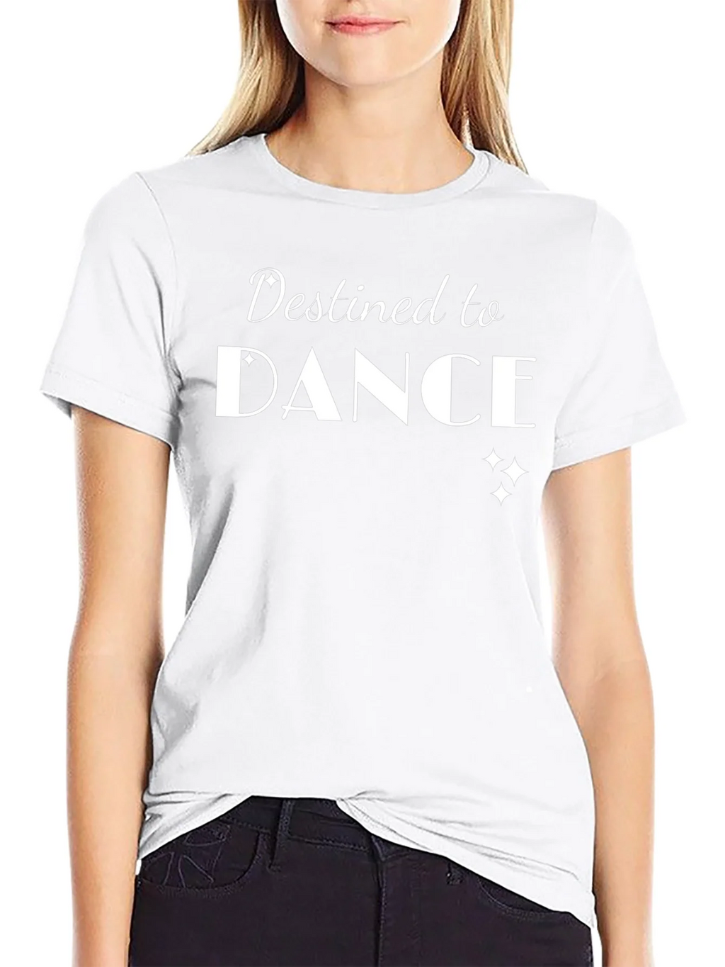 Destined to Dance Black Graphic Tee