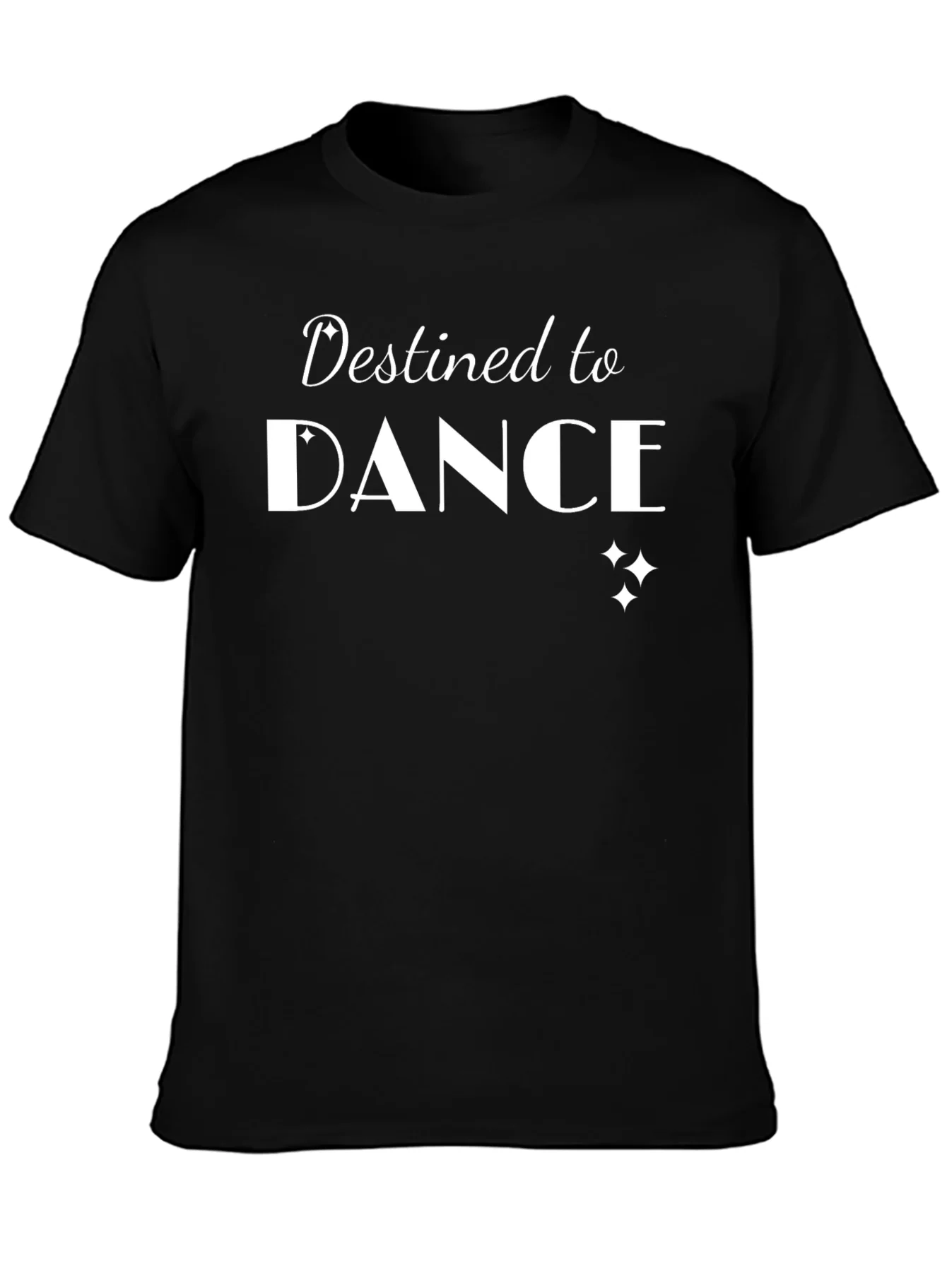 Destined to Dance Black Graphic Tee