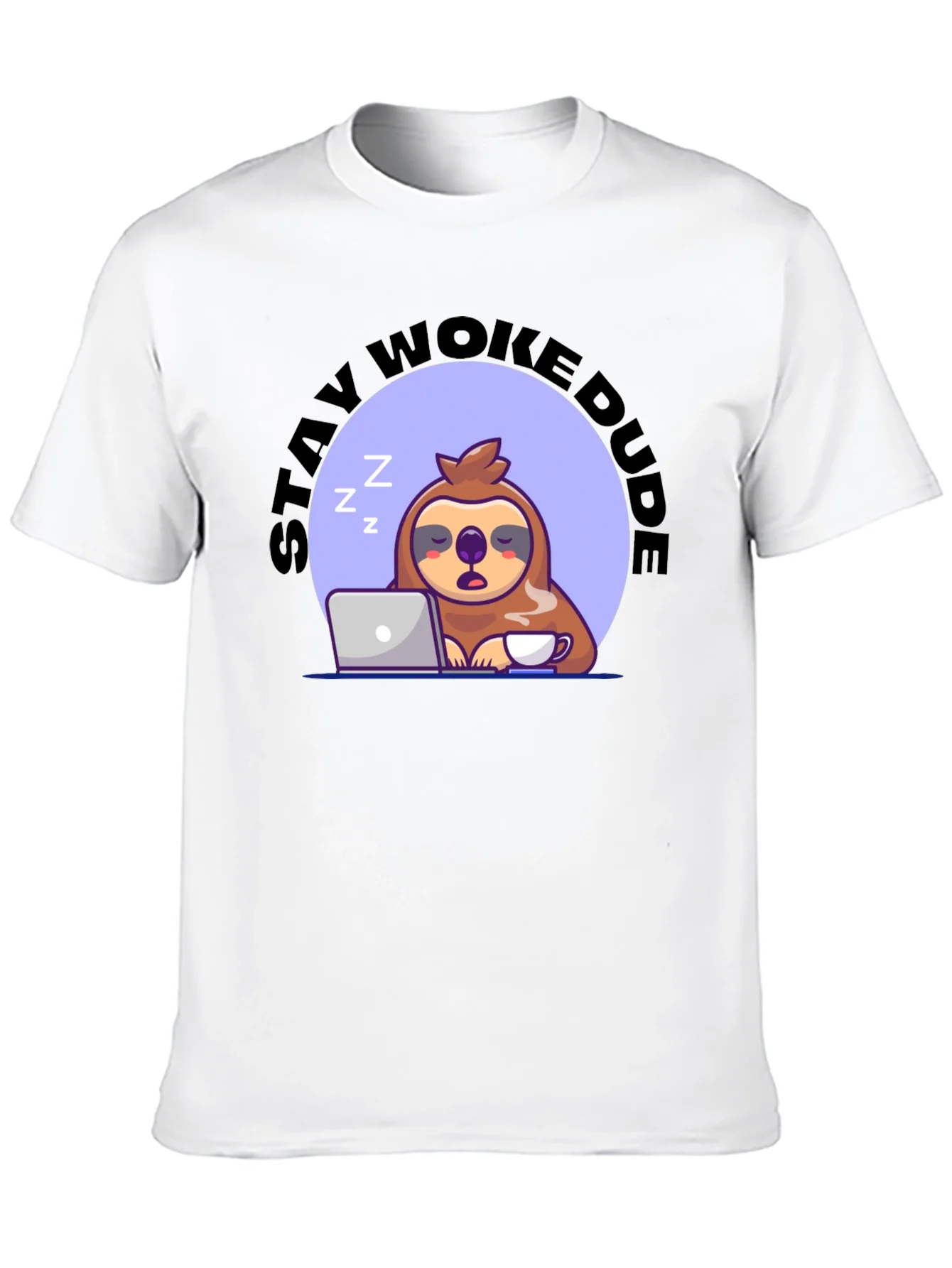 Stay Woke Dude Sloth T-Shirt