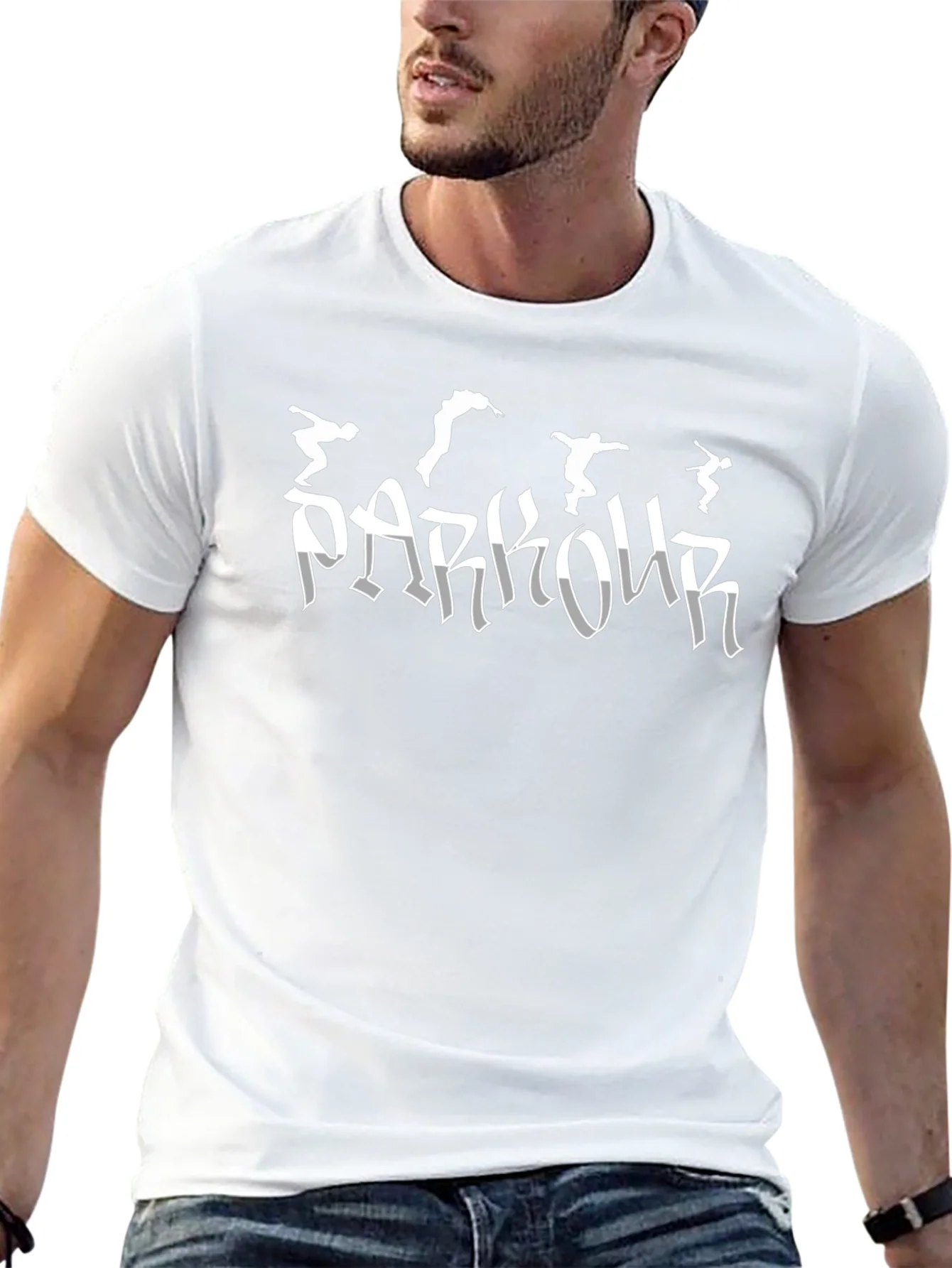 Parkour Graphic Tee - Urban Style T-Shirt