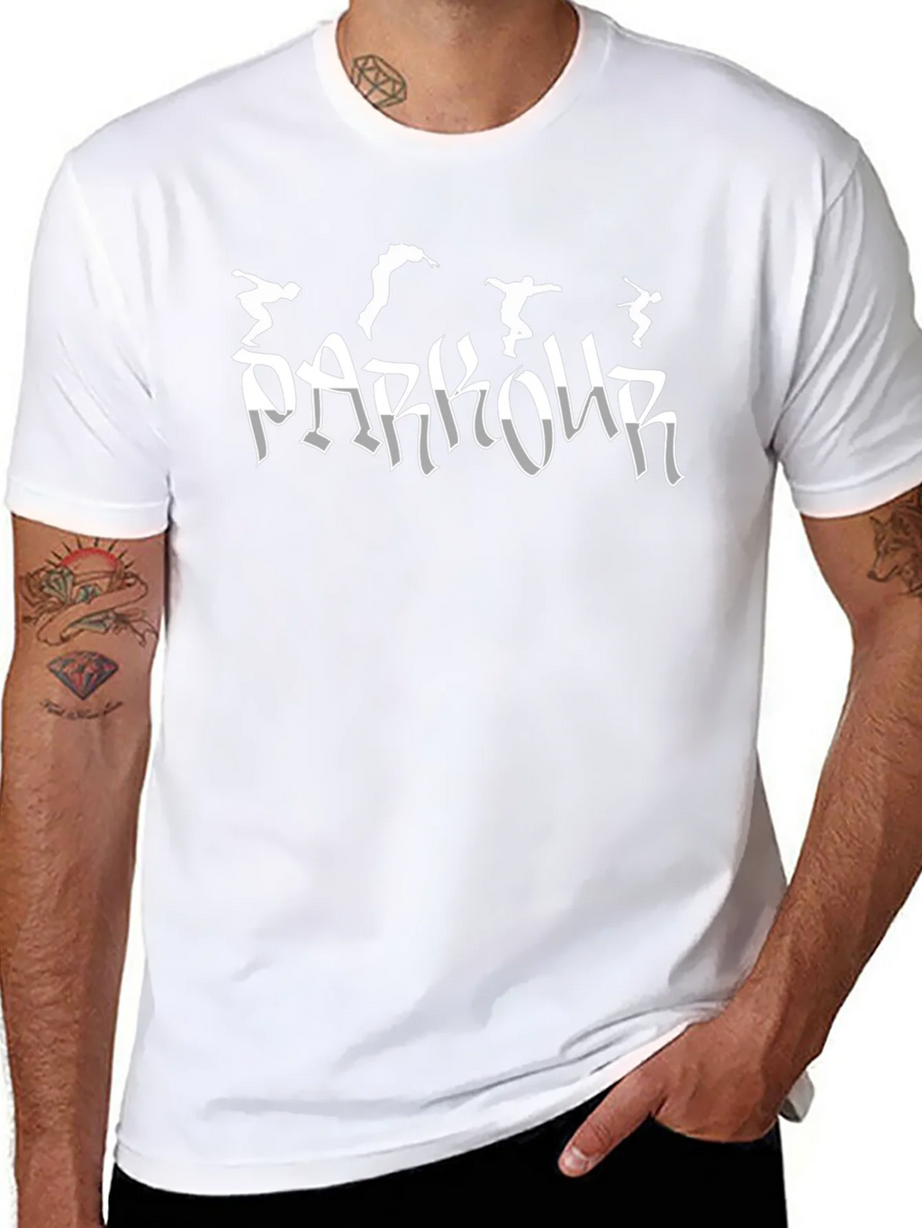 Parkour Graphic Tee - Urban Style T-Shirt