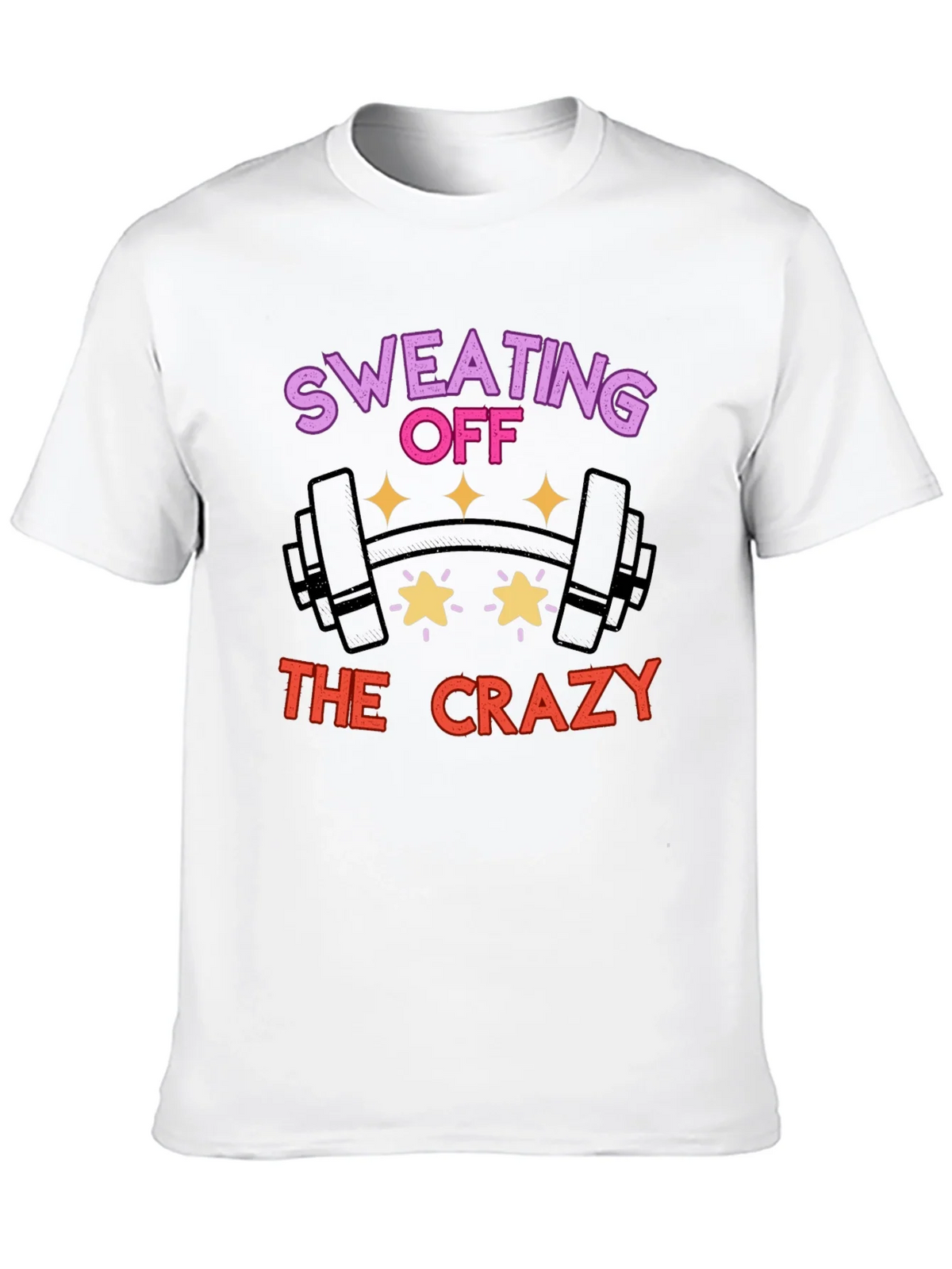 Sweating Off the Crazy Graphic T-Shirt