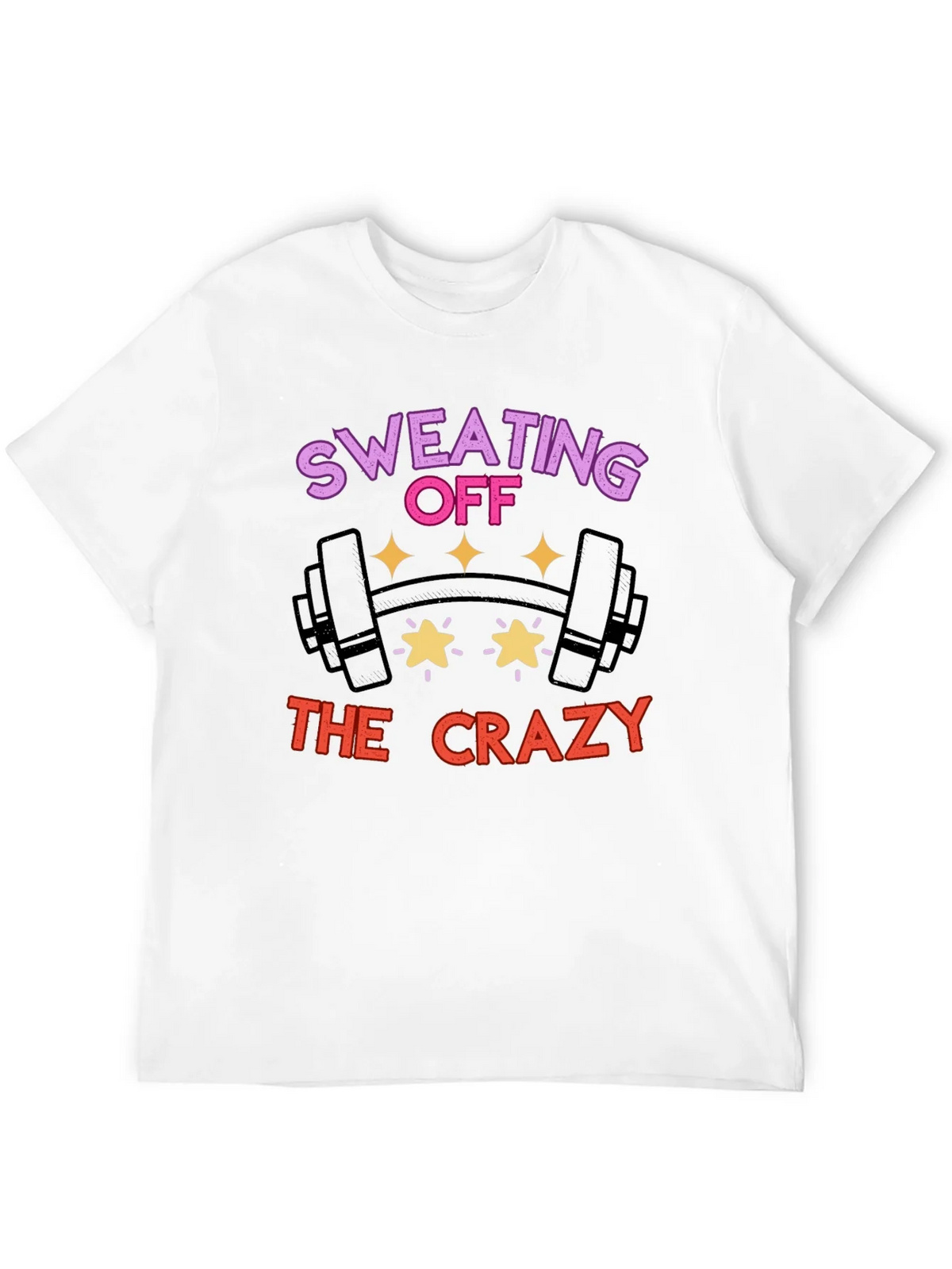 Sweating Off the Crazy Graphic T-Shirt