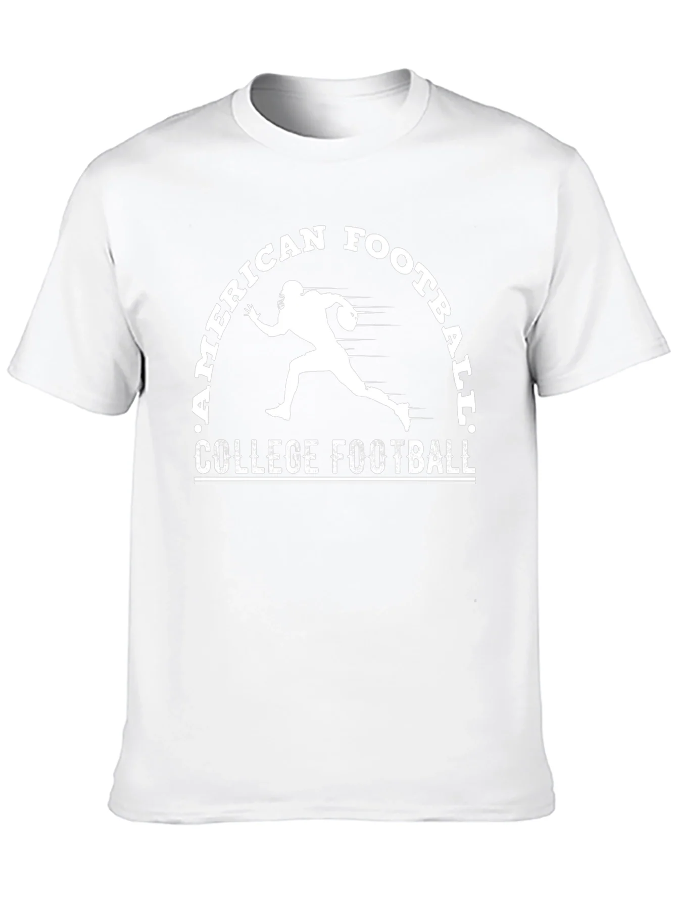 American College Football T-Shirt - Black