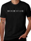 Crew Member Graphic Tee - Black Crew Neck T-Shirt